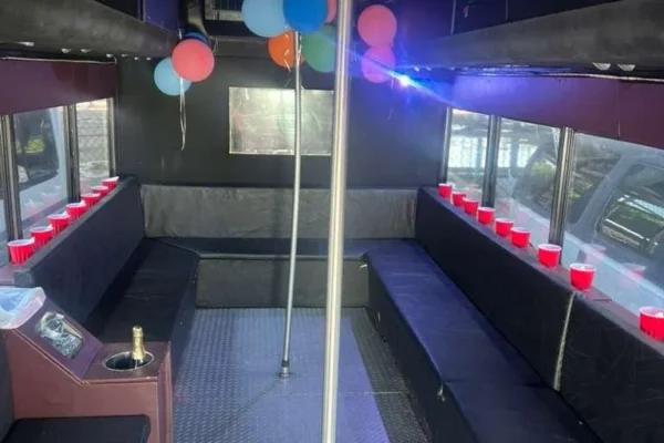 24 passengers party bus